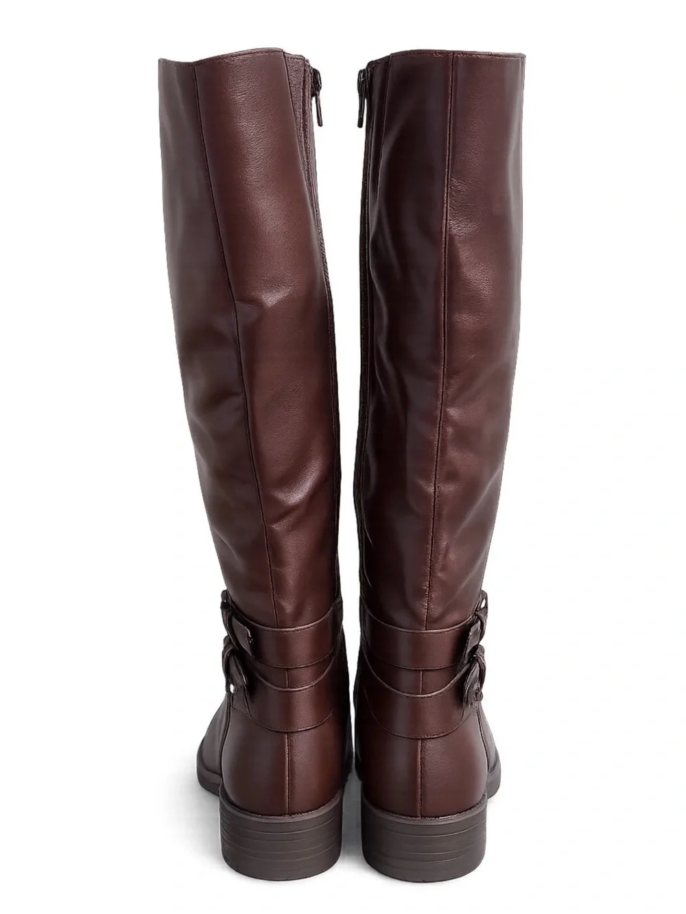 New Style&Co Women’s Maliaa Faux Leather Riding Knee-high boots size 5